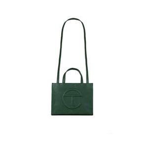 Medium Dark Olive Shopping Bag